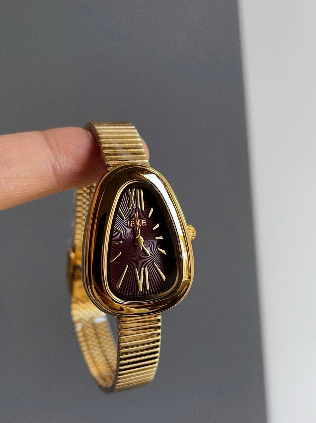 Gilt Teardrop Glam Quartz Watch