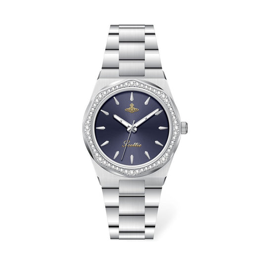 Octagon Sparkle Navy Quartz Watch